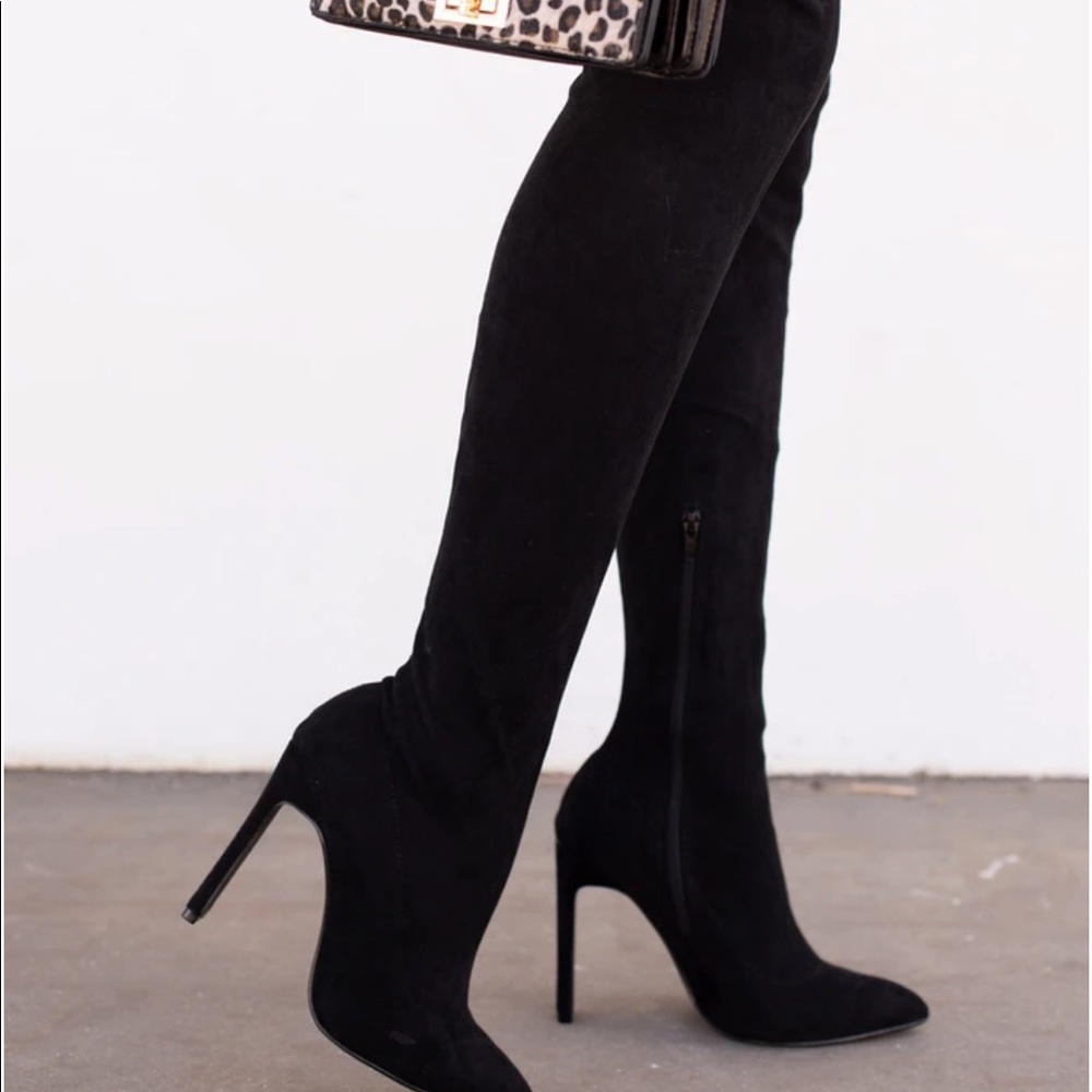 Over the knee boots